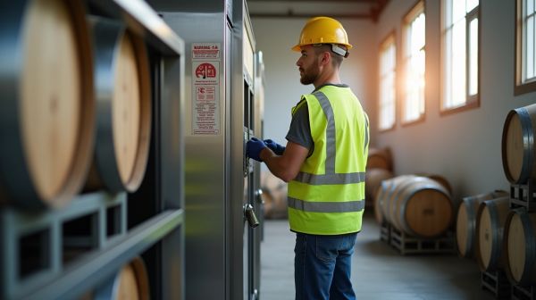 Comment garantir une manutention sécurisée avec un retourneur fûts ?